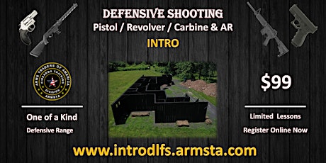 Intro to Defensive Live Fire Shooting (Handgun/Carbine/AR)