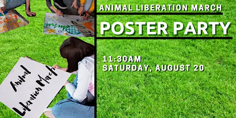 Art Pre-Party for Animal Liberation March