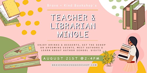 Teacher & Librarian Mingle Event