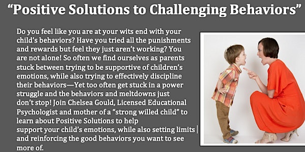 Positive Solutions to Challenging Behaviors