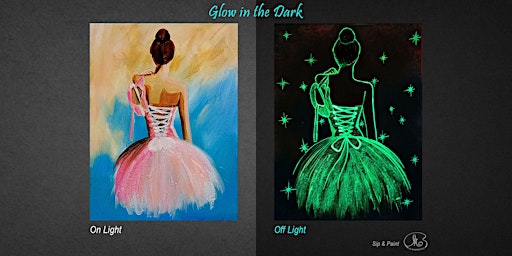 Sip and Paint (Glow in the Dark): Lovelly Ballerina (8pm Sat)