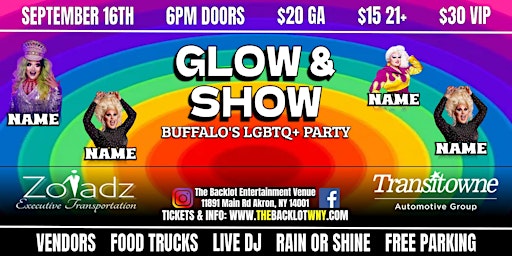 GLOW & SHOW - BUFFALO'S LGBTQ+ PARTY