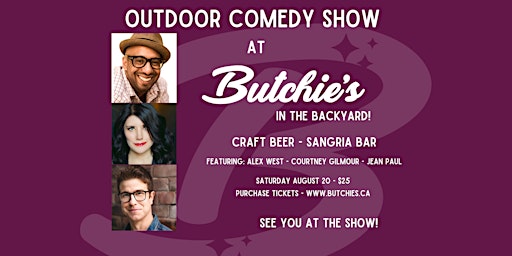 Comedy Show at Butchie's!
