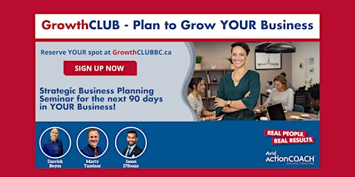 GrowthCLUB - Plan To Grow YOUR Business
