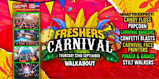 The Freshers Carnival | Plymouth Freshers 2022