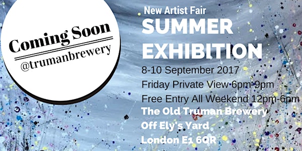 New Artist Fair 'Summer Exhibition' 2017