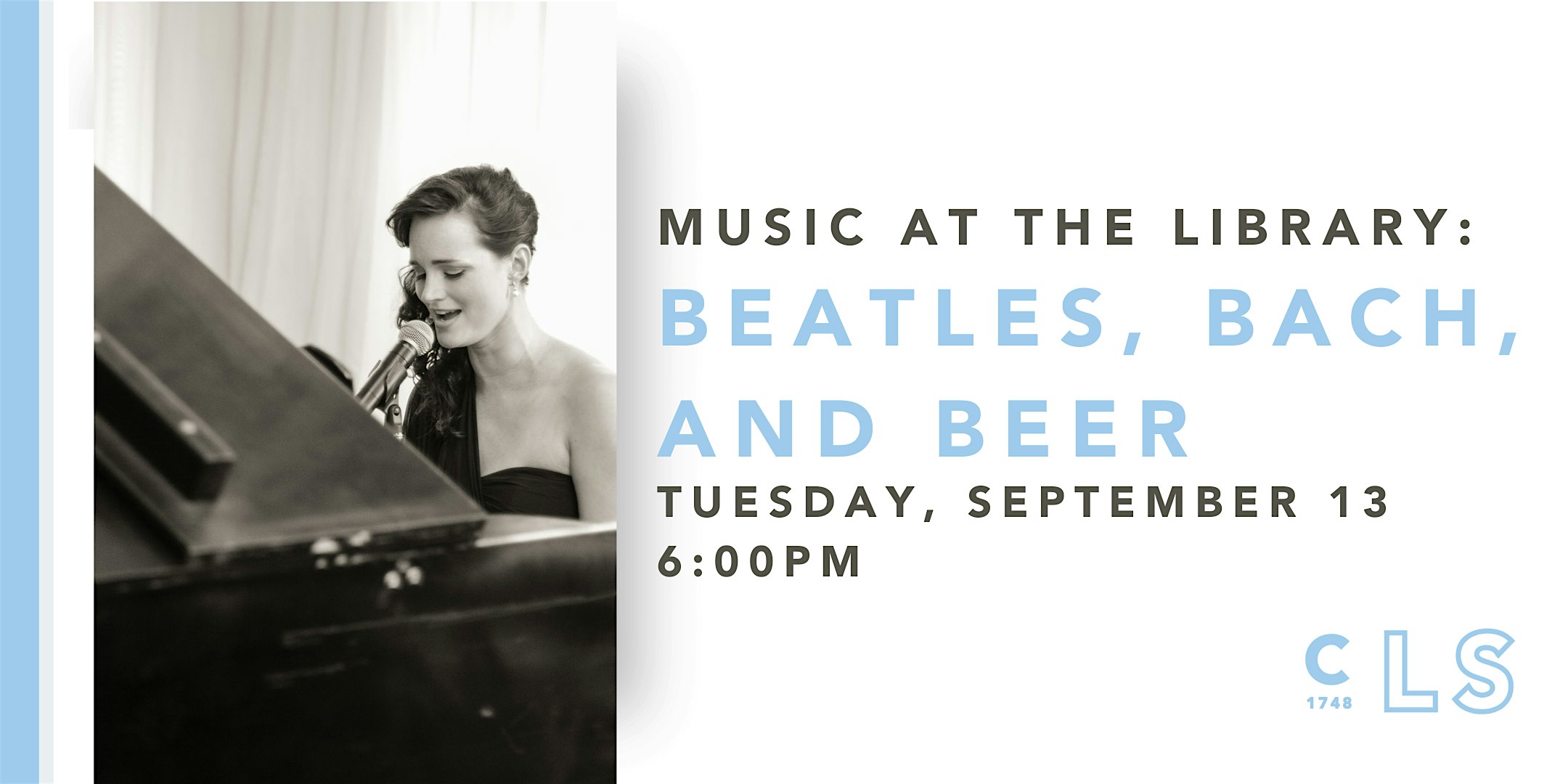Music at the Library: Laura Ball & Friends - Beatles, Bach, & Beer