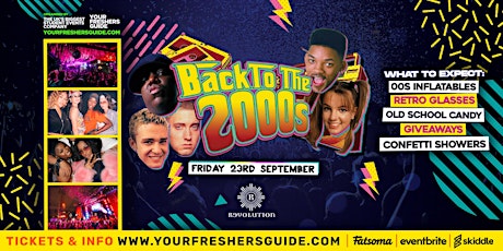 Back to the 90s / 00s - Throwback Rave | Manchester Freshers 2022