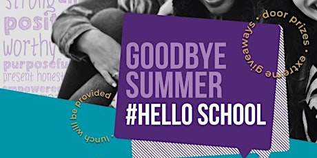 Goodbye Summer #HelloSchool