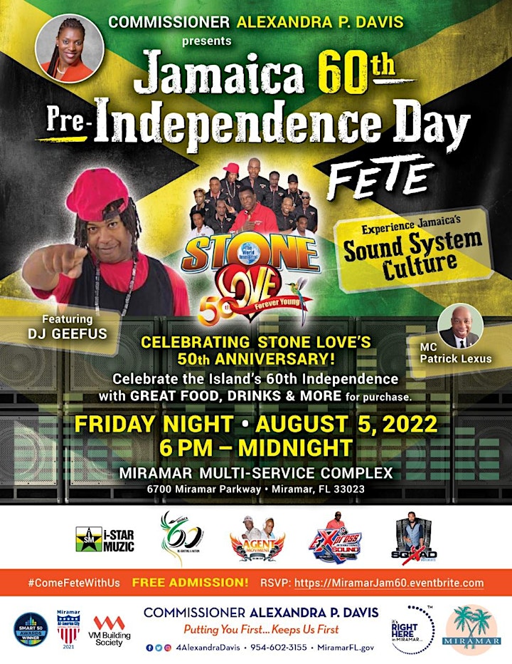 Jamaica 60th  Pre-Independence Day Fete image