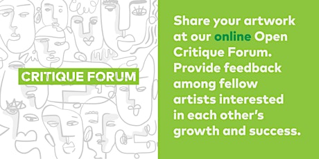 Open Critique Forum for Artists (Online/Zoom)