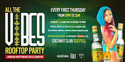 All The Vibes RoofTop Party  - EVERY FIRST THURSDAY @ COCONUT CLUB