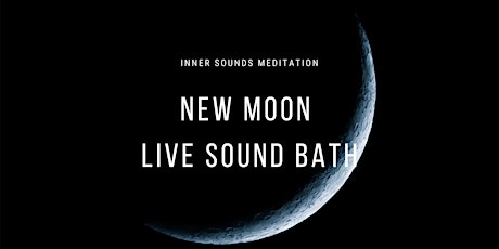 New Moon LIVE Sound Bath | Sound Healing with Crystal Bowls & Gongs