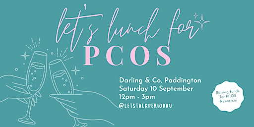 Let's Lunch for PCOS |Brisbane PCOS Awareness Event