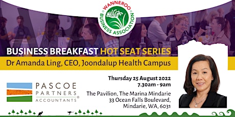 Business Breakfast Series - CEO Joondalup Health Campus