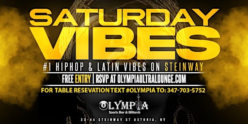 Saturday Vibes on Steinway Hip Hop Latin Party