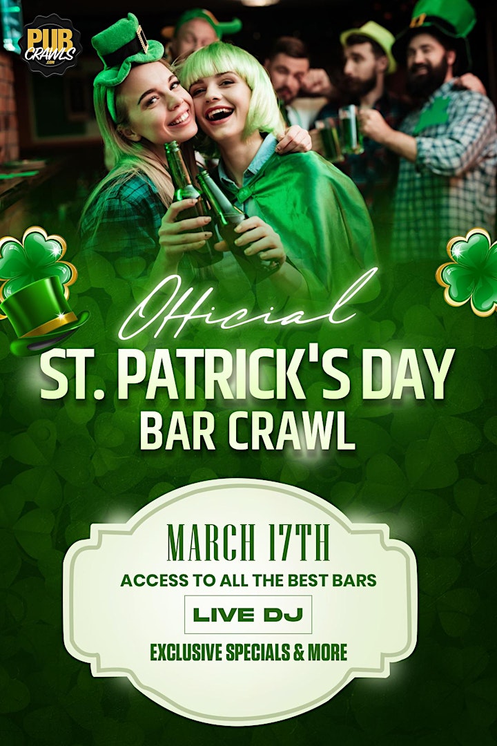 Austin  Official St Patrick's Day Bar Crawl image