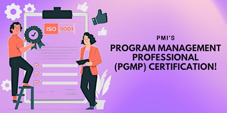 PgMP Certification  Training in New Orleans, LA