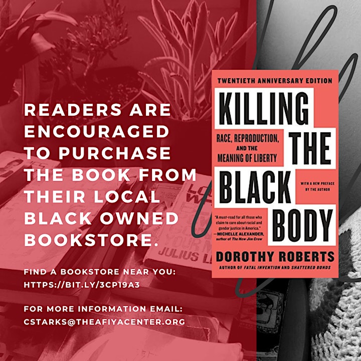 Virtual Book Reading- "Killing the Black Body" by Dorothy Roberts (Ch. 6) image