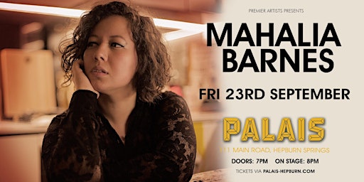 SupperClub Friday Presents: Mahalia Barns