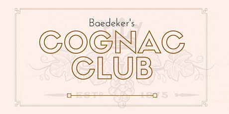 Baedeker Cognac Club June Edition  primary image