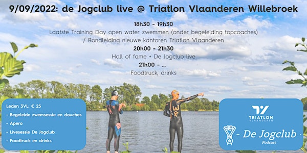 Slotevent Open Water - leden Triatlon Vlaanderen