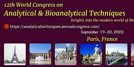 12th World Congress on Analytical & Bioanalytical Techniques