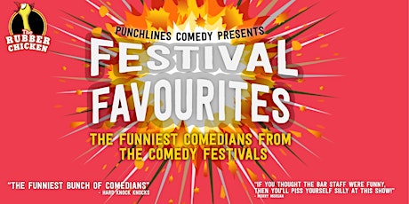 Stand-up Comedy: Festival Favourites – Thursday 11 August