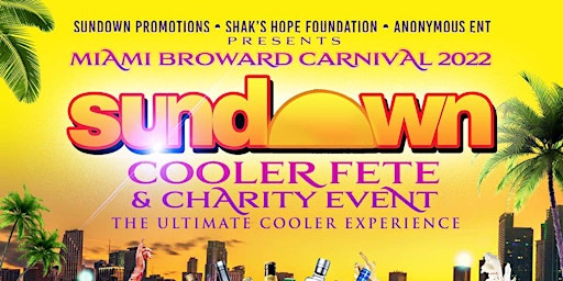 Sundown Cooler Fete Charity Event