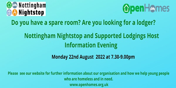 Open Homes Volunteer Information Evening