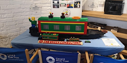 Let's Build a Giant LEGO Narrowboat at Trent Lock!