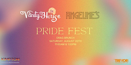 The Vanity House Pride Fest Drag Brunch 11AM