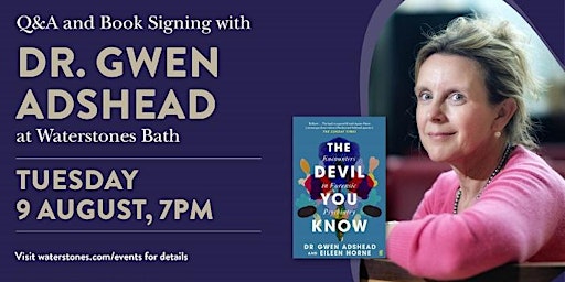 Q&A and Book Signing with Dr. Gwen Adshead in Bath