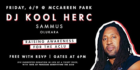 Northside Presents: DJ KOOL HERC with SAMMUS and OLUKARA primary image