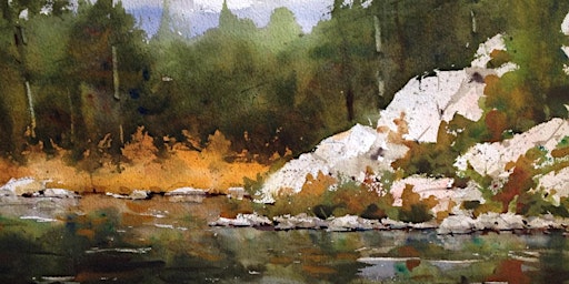 Eric Michaels-The Landscape In Watercolor:  Trees and Reflections