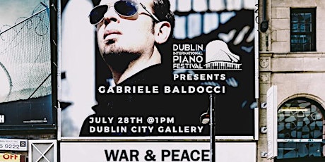 Concert #5 of 6 | Gabriele Baldocci, piano | 'War & Peace'  primary image