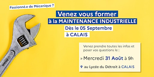 TB MAINTENANCE INDUSTRIELLE - Réunion d'Informations - Calais