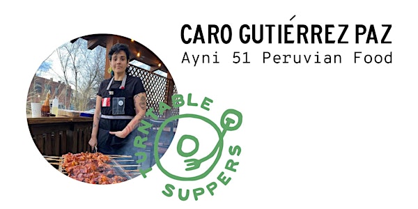 Turntable Supper - Caro Gutiérrez Paz