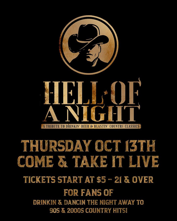 HELL OF A NIGHT: A Tribute to Drinkin' Beer and Blastin' Country Classics image