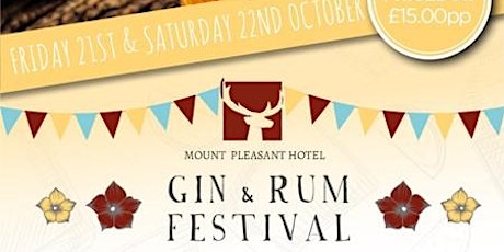 Gin & Rum Festival - Mount Pleasant Hotel