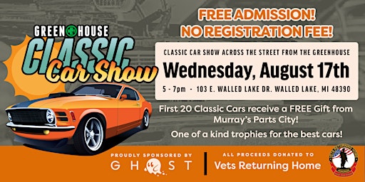 Greenhouse Classic Car Show