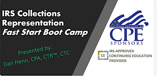Tax Resolution Academy® Fast Start Boot Camp (2 FULL DAYS) - San Diego
