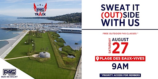 F45 TRACK OUTDOOR TRAINING - SATURDAY 27 AUGUST 2022