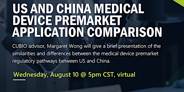 US and China Medical Device Premarket Application Comparison