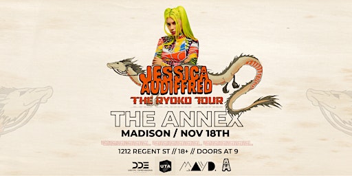 JESSICA AUDIFFRED - The Ryoko Tour [at] The Annex