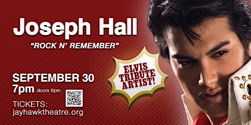 Joseph Hall 'Rock N' Remember Elvis Tribute Artist