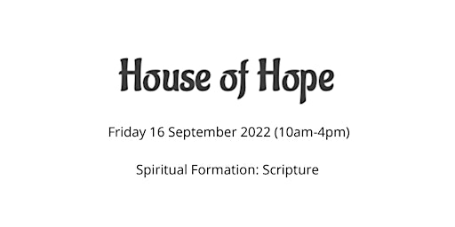 Spiritual Formation: Scripture