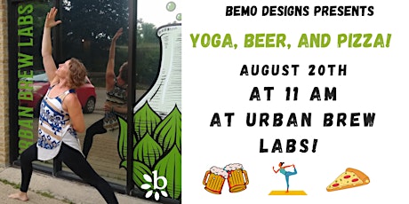 Beer, Yoga, and Pizza at Urban Brew Labs!