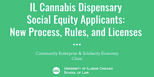 Legal Update: New Social Equity Cannabis Dispensary Rules & Licenses