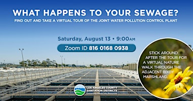 Virtual Tour of the Joint Water Pollution Control Plant and Bixby Marshland